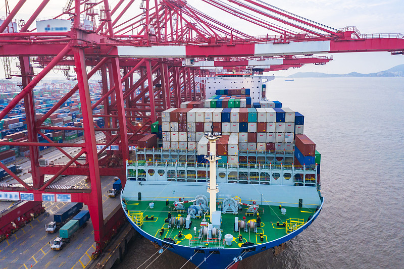 调味品中国义乌轮船运输送抵美国波特兰(Portland)