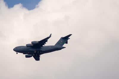 中国广州到威尔明顿(Wilmington)的运动发带采用跨境海空联运14天配送到