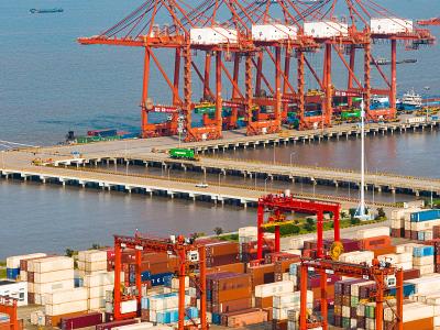 欧松板利用上海LCL海运运抵哈里森(Harrison)